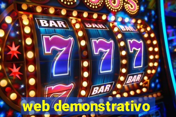 web demonstrativo